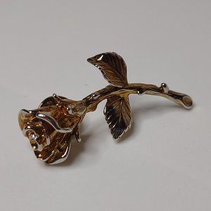 Cute Little Metal Rose Pin
